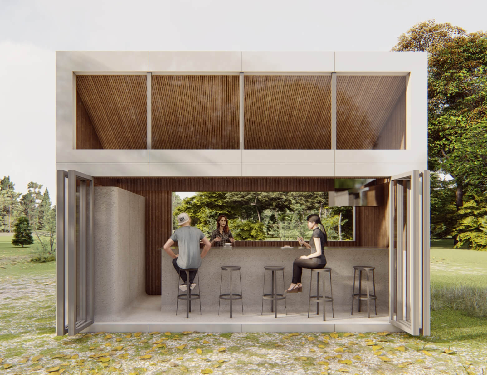 aestのイメージパース