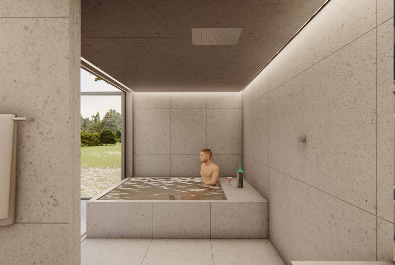 aestを浴室として使用した場合のイメージ画像