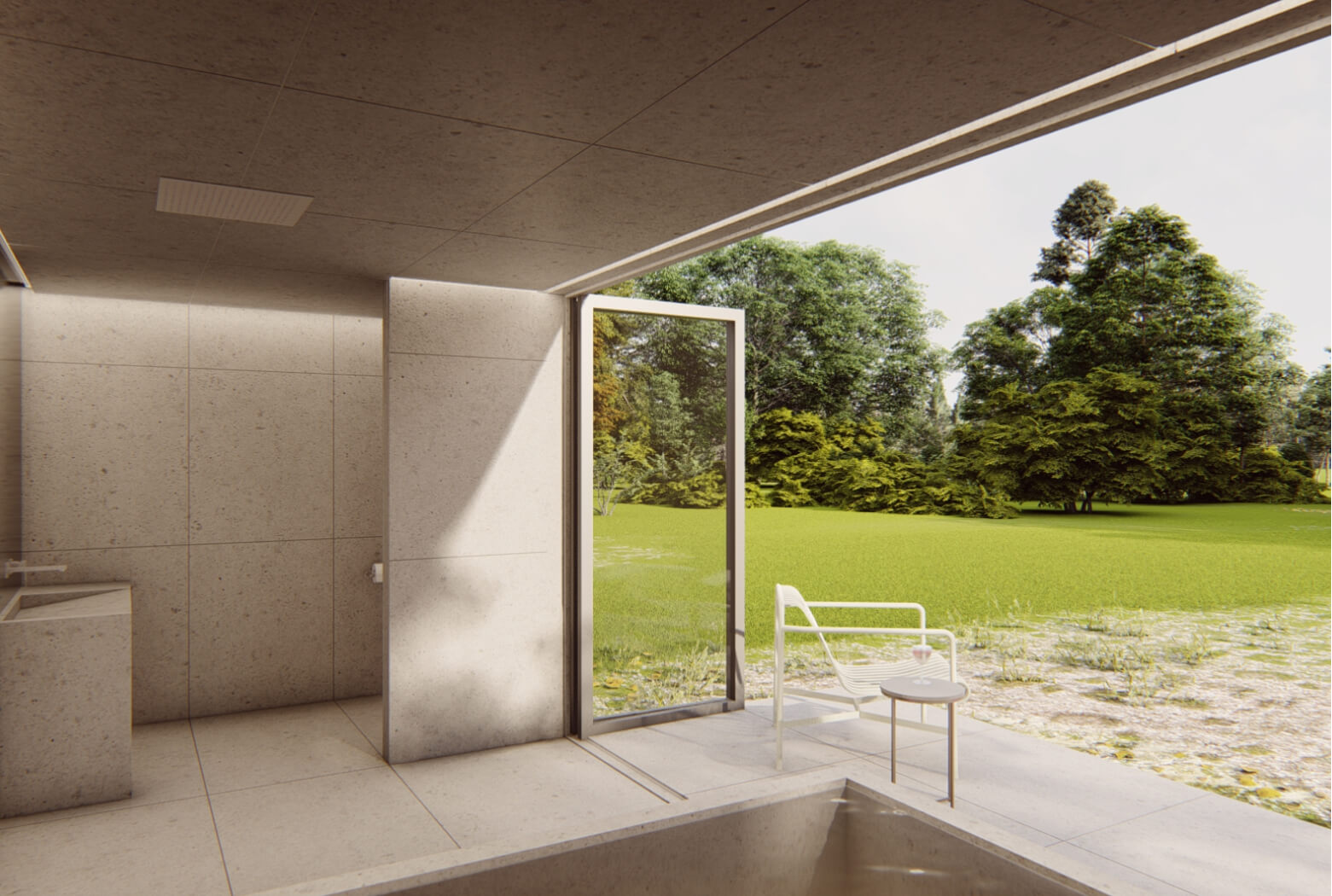 aestを浴室として使用した場合のイメージ画像